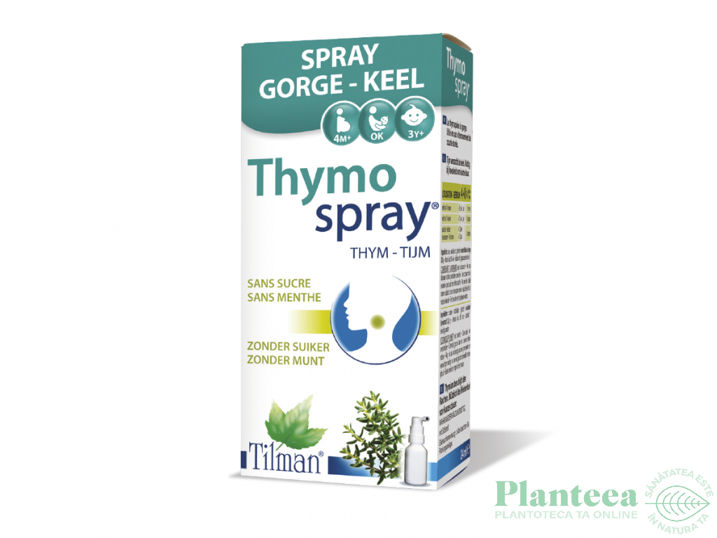 Spray gat extract cimbru Thymo 24ml - TILMAN