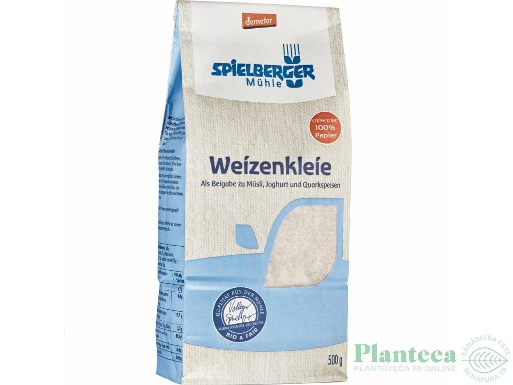 Tarate grau demeter eco 500g - SPIELBERGER