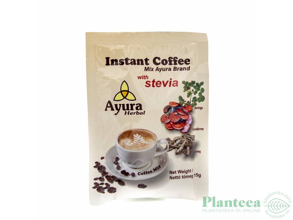 Cappuccino instant cu stevia 1pl - AYURA HERBAL