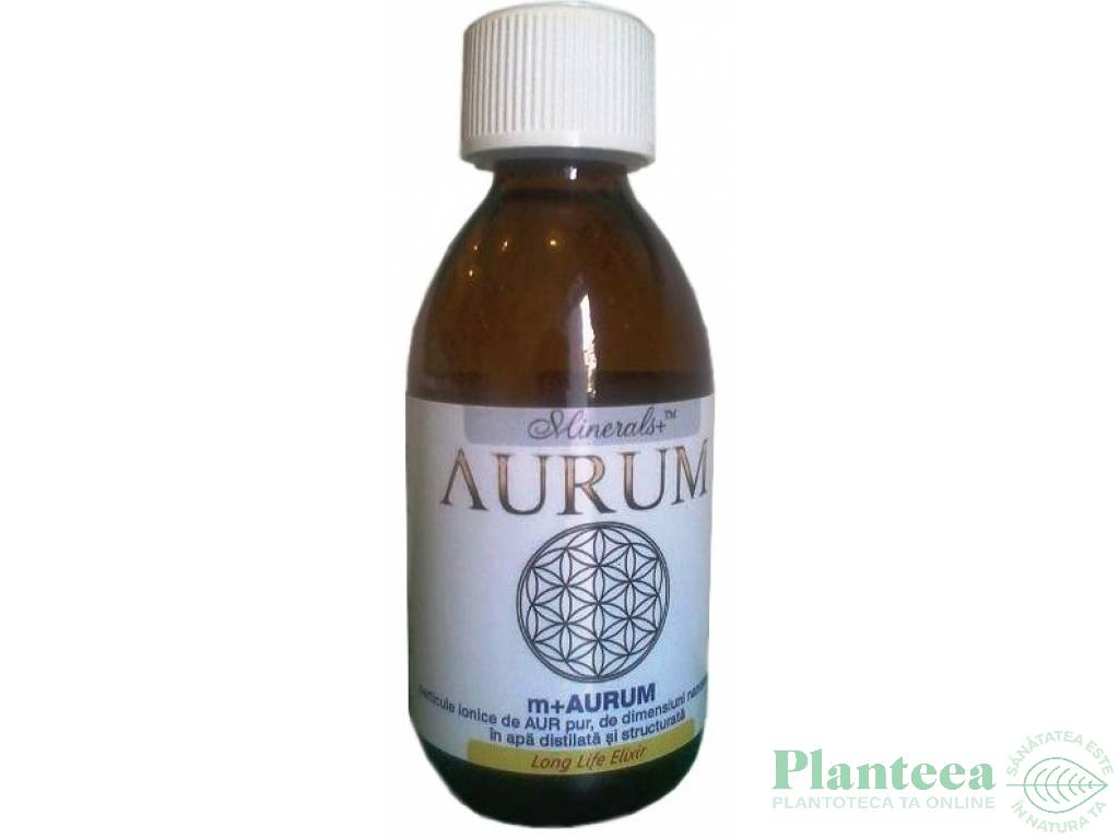 Aur coloidal 20ppm Aurum 240ml - PURE LIFE