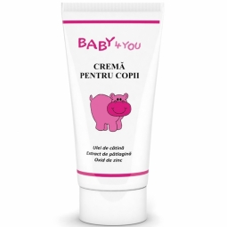 Crema copii ulei galbenele catina Baby4You 50ml - TIS