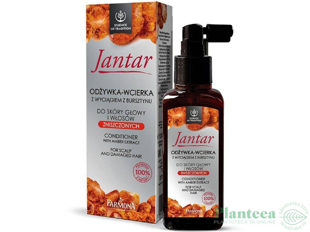 Balsam spray par deteriorat scalp chihlimbar Jantar 100ml - FARMONA
