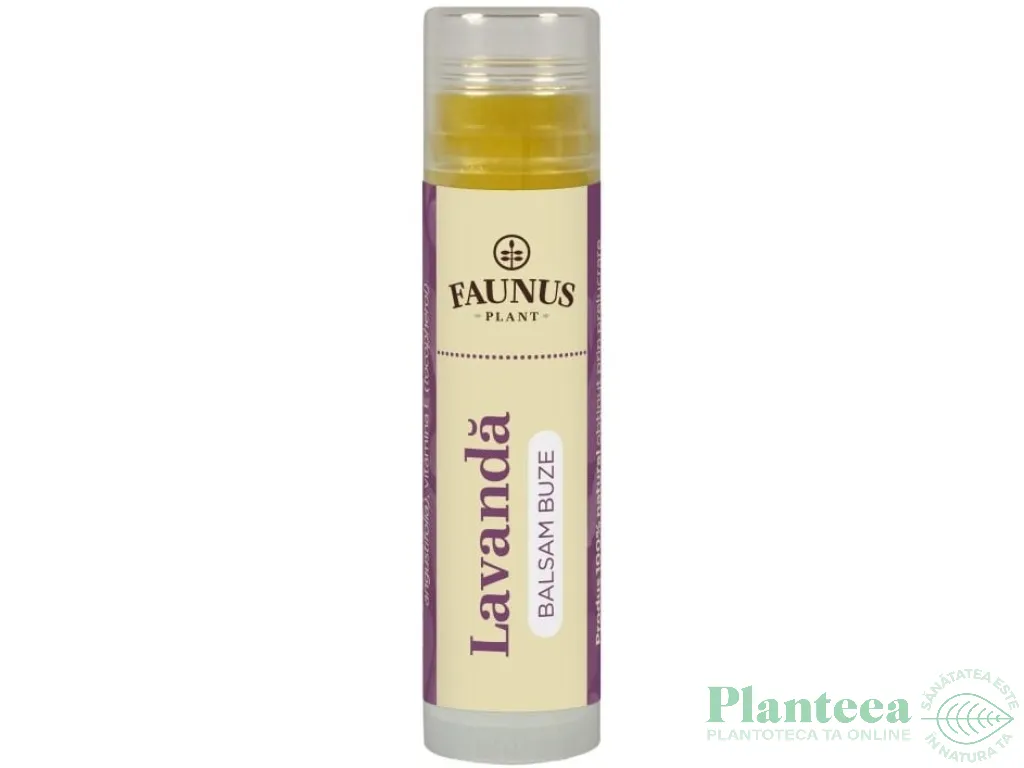 Balsam buze lavanda 5ml - FAUNUS