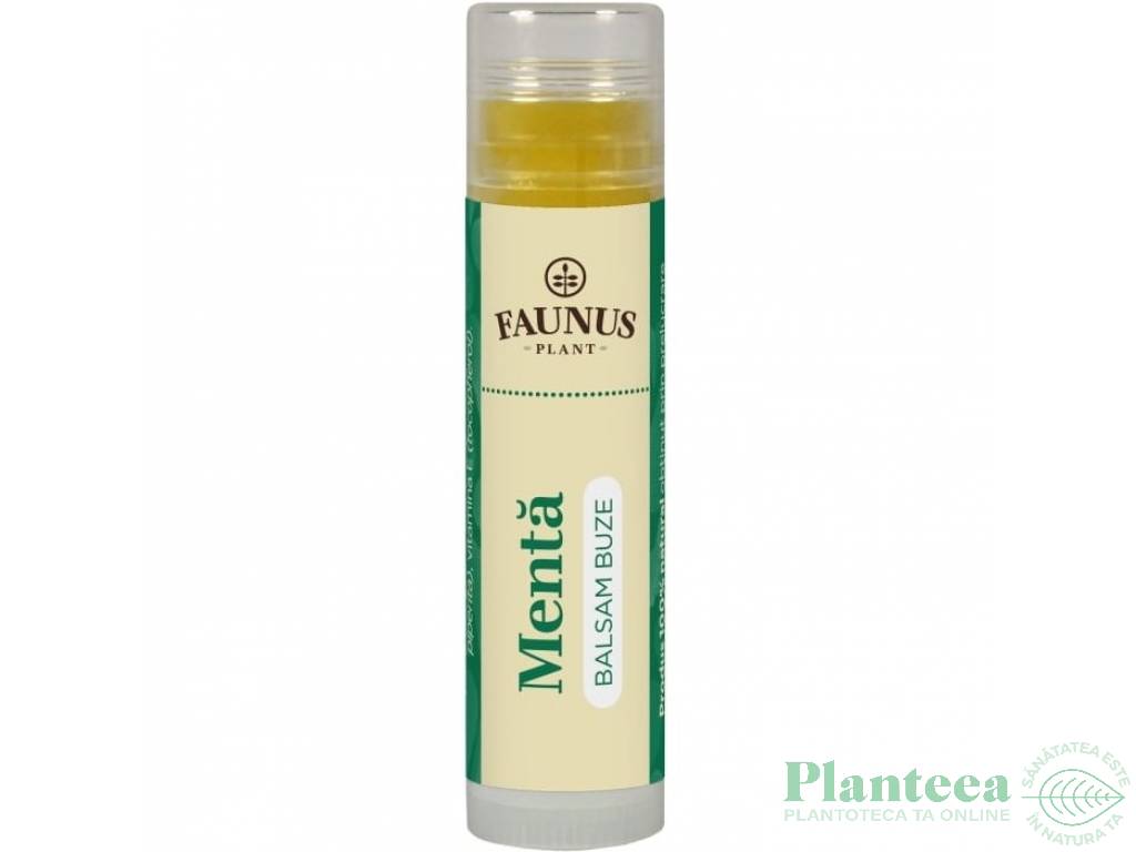 Balsam buze menta 5ml - FAUNUS PLANT