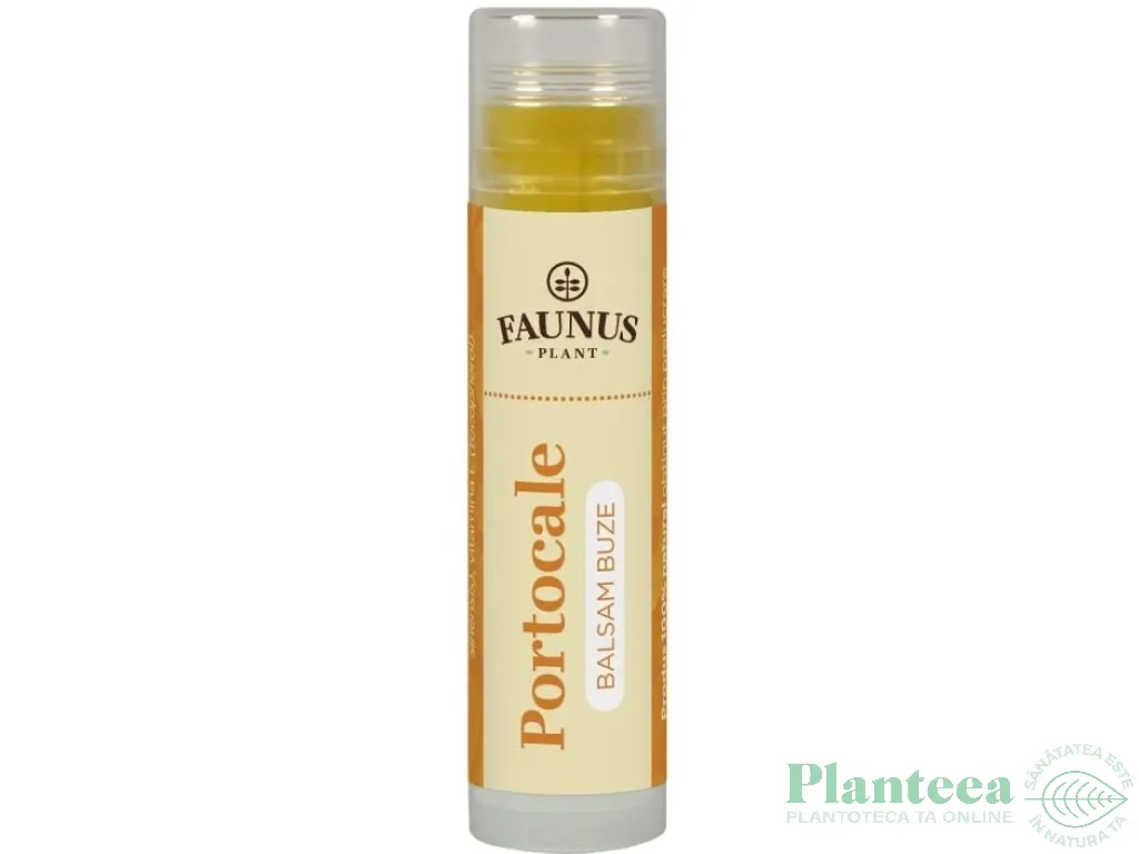 Balsam buze portocale 5ml - FAUNUS