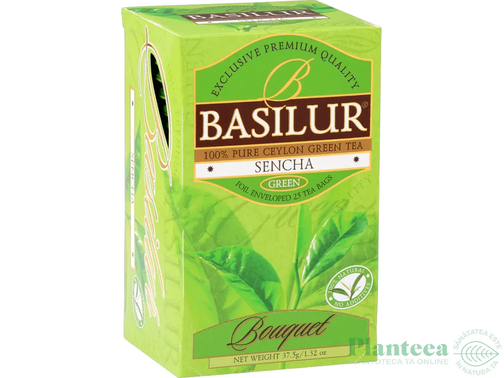 Ceai verde ceylon Bouquet sencha 1,5gx25dz - BASILUR