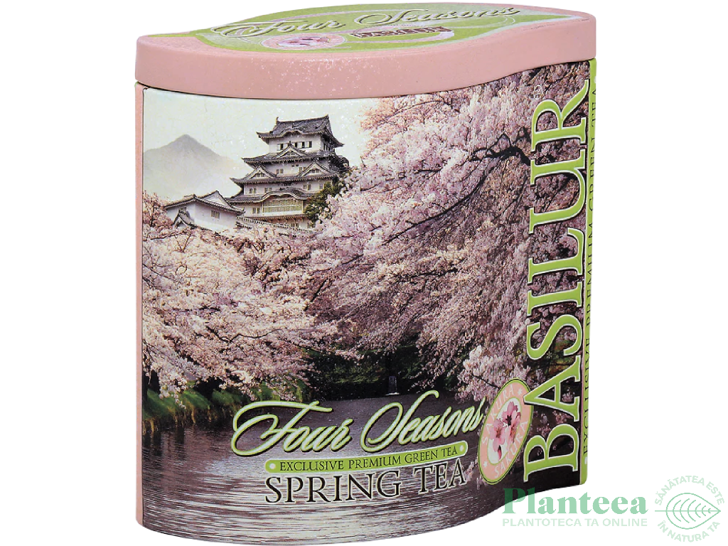 Ceai verde ceylon Four Seasons spring cutie 100g - BASILUR