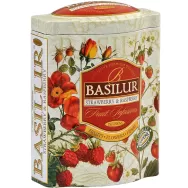 Ceai Fruit Infusions capsuni zmeura cutie 100g - BASILUR