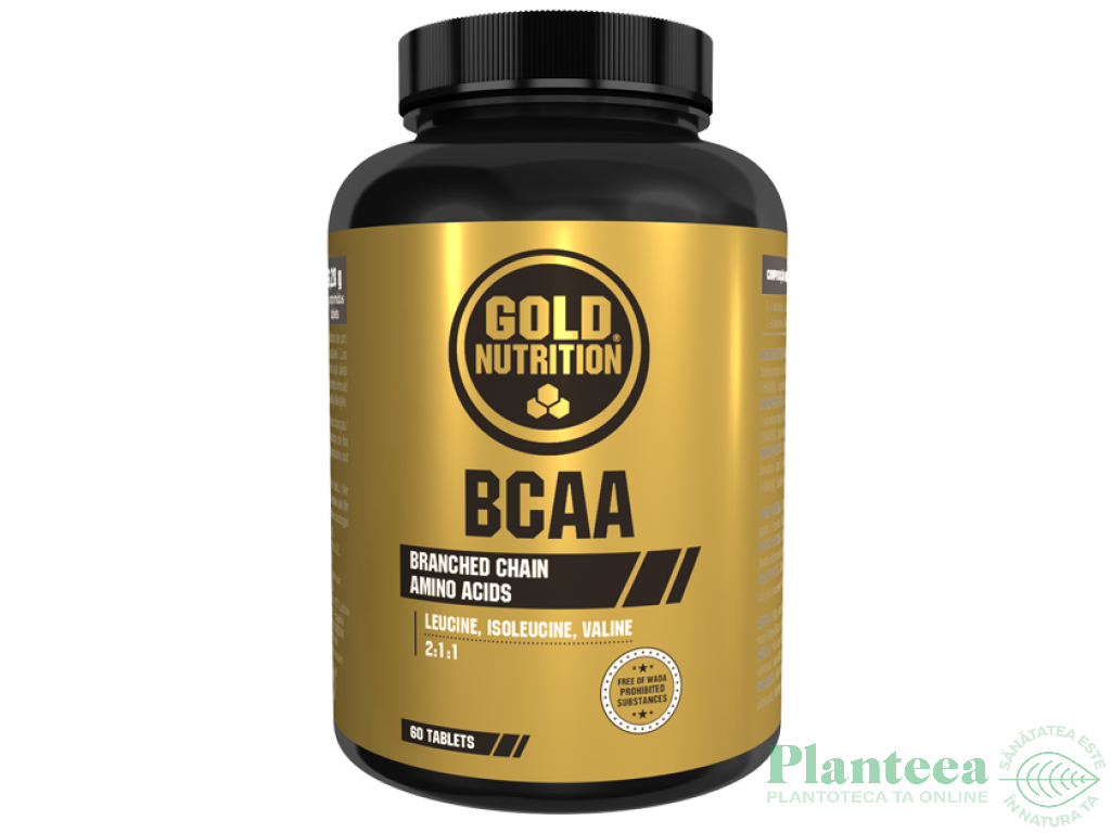 BCAA`S 2:1:1 60cp - GOLD NUTRITION