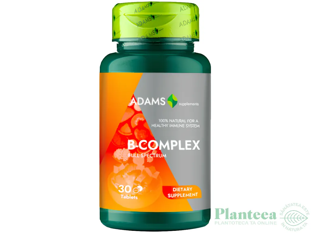 B Complex 30cp - ADAMS SUPPLEMENTS