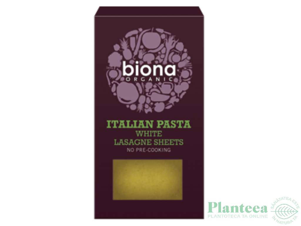 Paste lasagna grau semola eco 250g - BIONA