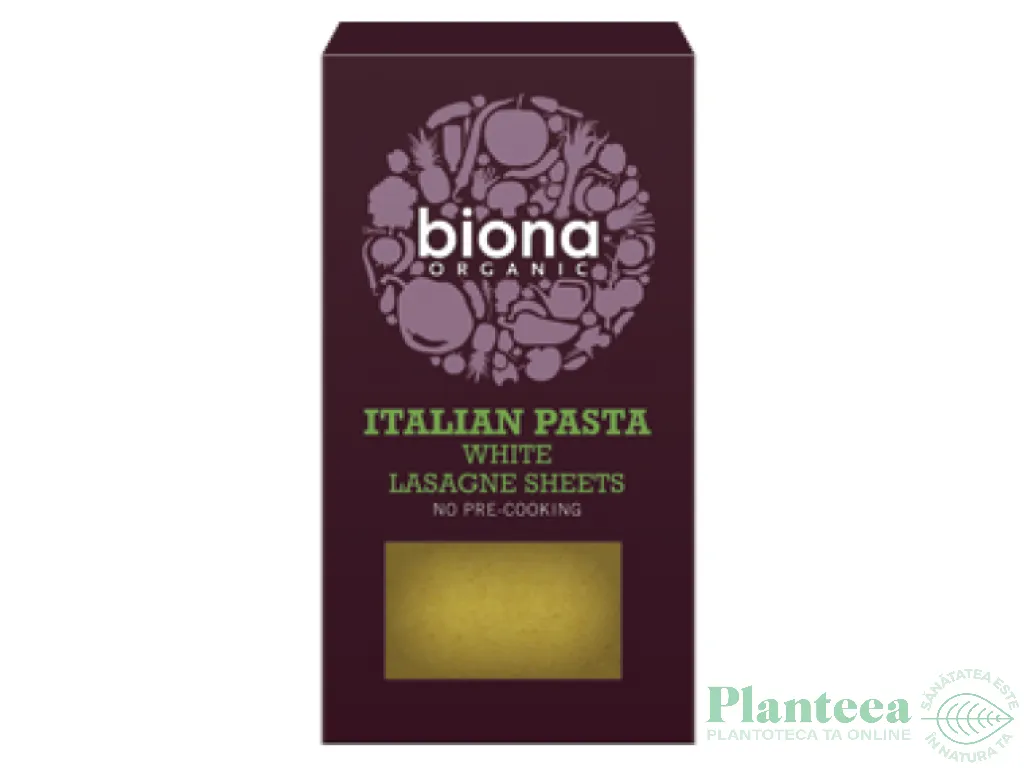Paste lasagna grau semola eco 250g - BIONA