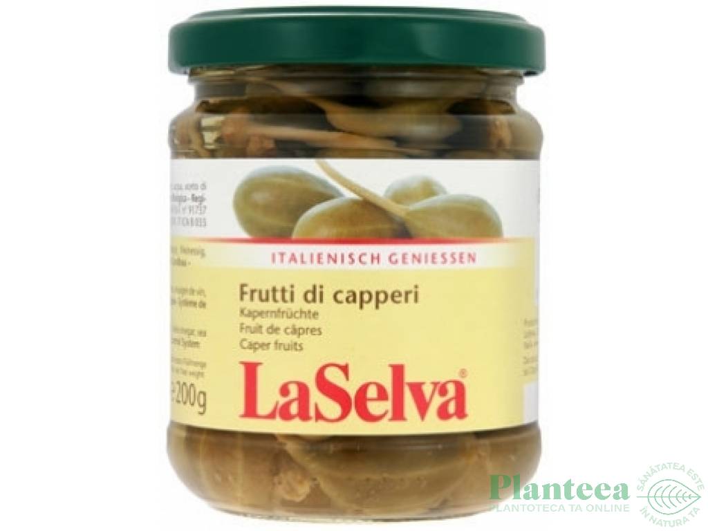 Capere fructe in otet vin 200g - LA SELVA