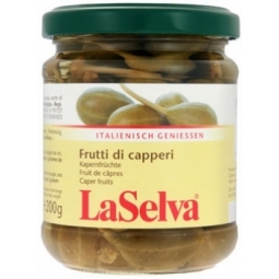 Capere fructe in otet vin 200g - LA SELVA