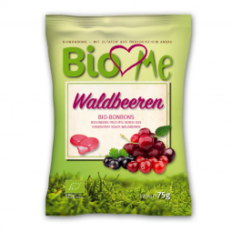 Bomboane fructe padure fara gluten eco 75g - BIO LOVES ME