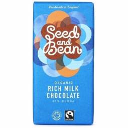 Ciocolata lapte bogat eco 85g - SEED&BEAN