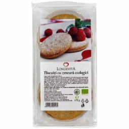Biscuiti crema zmeura eco 175g - SOLARIS BIO