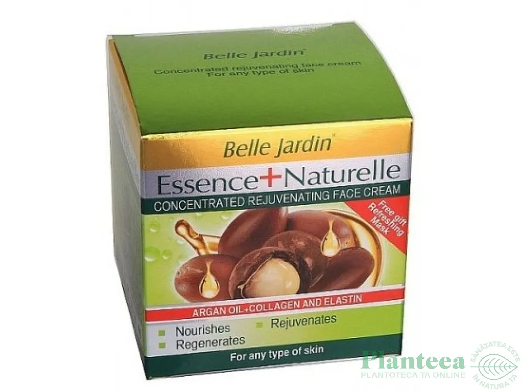 Crema rejuvenanta ulei argan toate tipurile ten 50ml - BELLE JARDIN