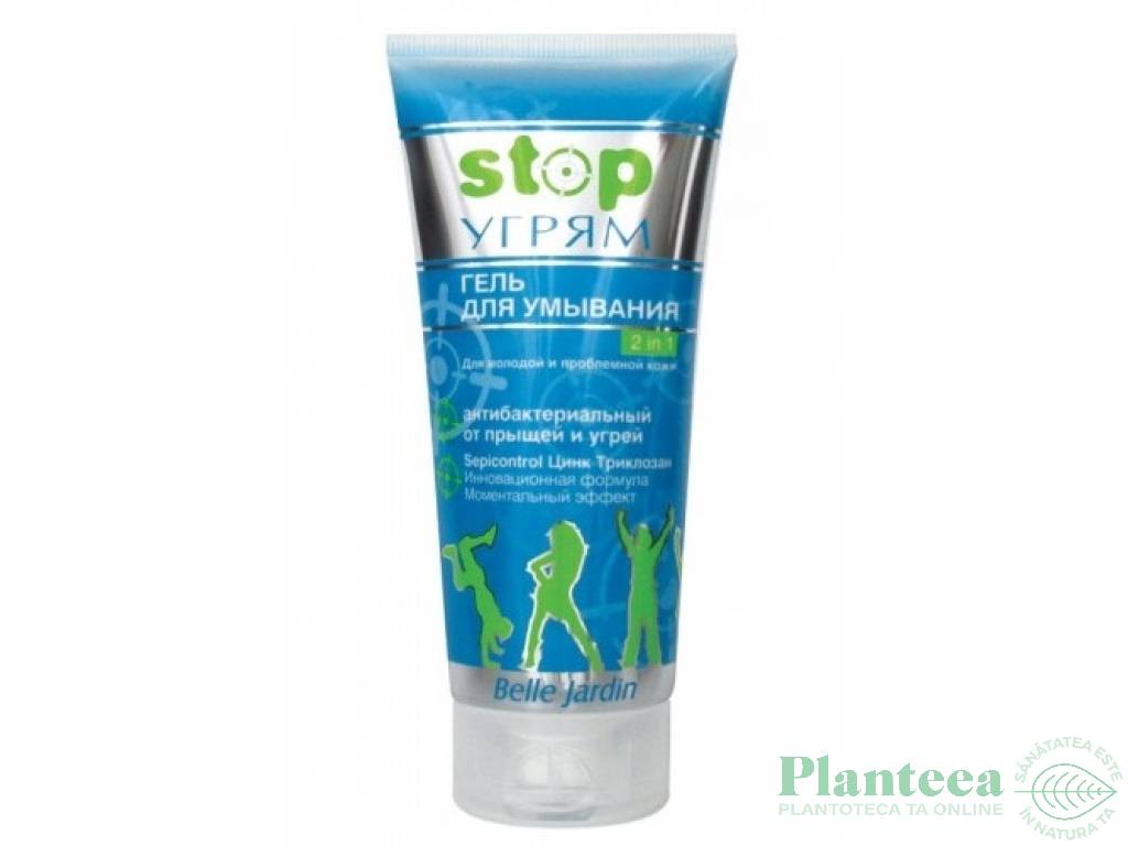 Gel scrub 2in1 curatare ten probleme Clean Face 200ml - BELLE JARDIN