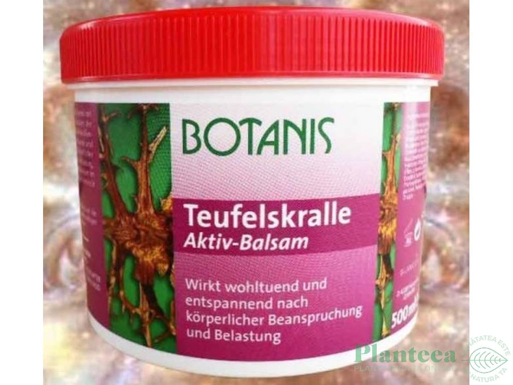 Balsam gheara diavolului aktiv 500ml - BOTANIS