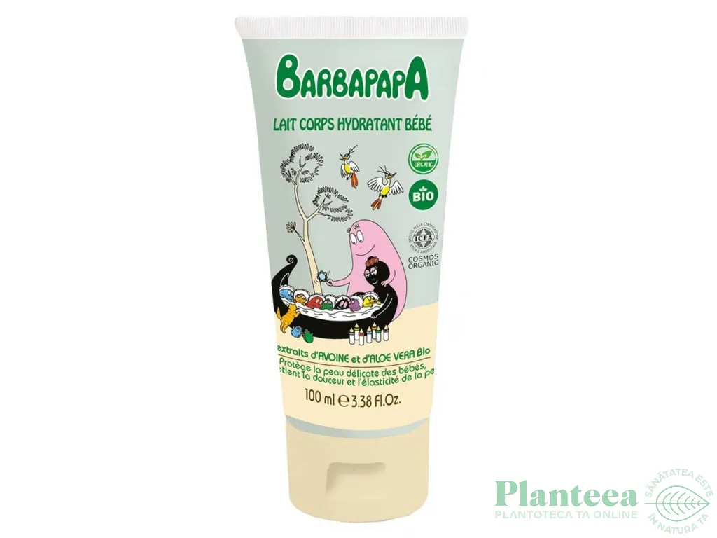 Crema corp hidratanta ovaz aloe vera bebe 100ml - KOSMEO BEAUTE