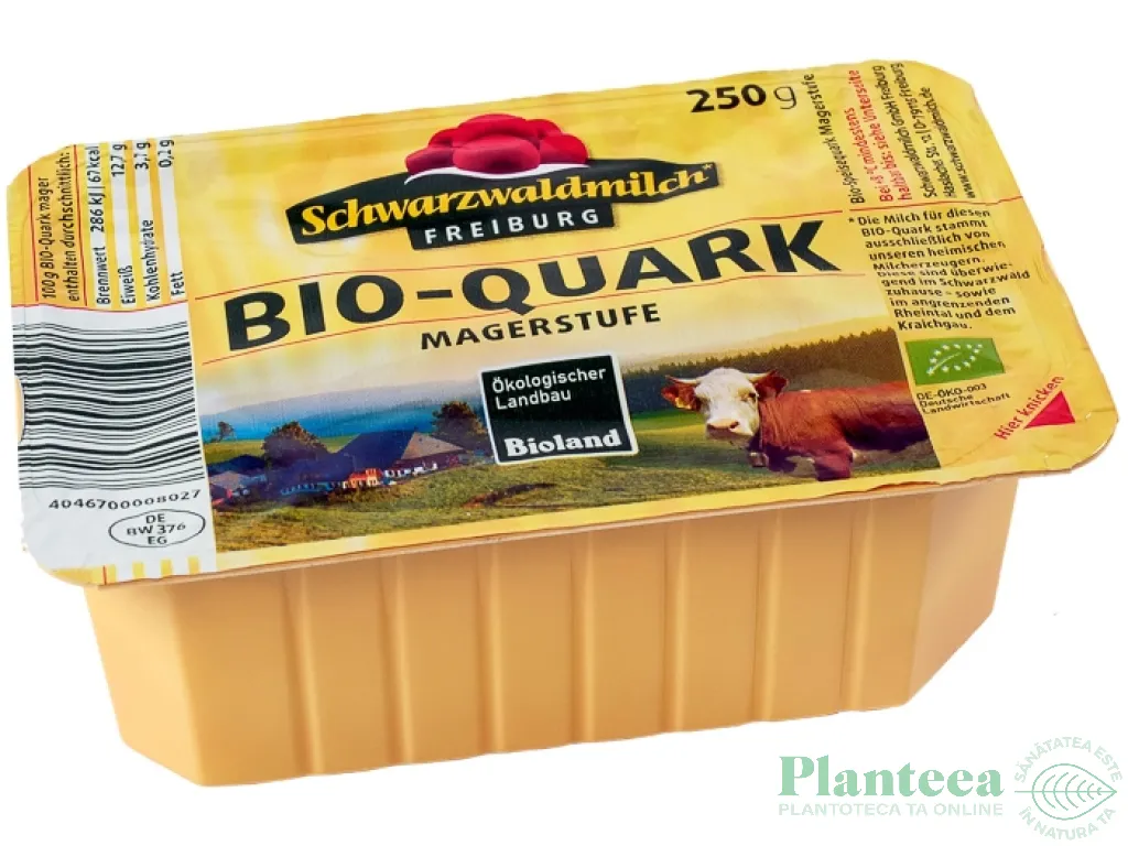 Branza vaci dietetica 0,1%gr 250g - SCHWARZWALDMILCH