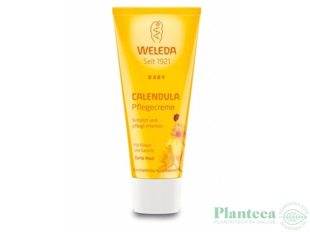 Crema corp hidratanta galbenele bebe 75ml - WELEDA