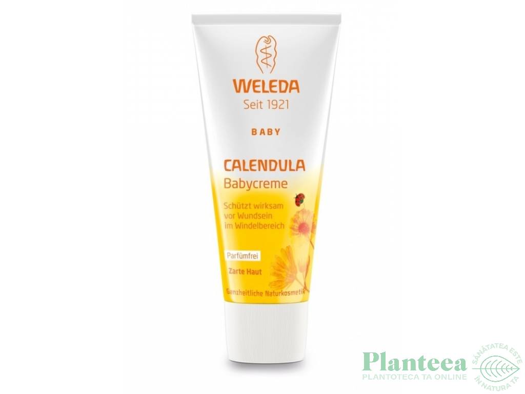 Crema iritatii scutec galbenele bebe 75ml - WELEDA