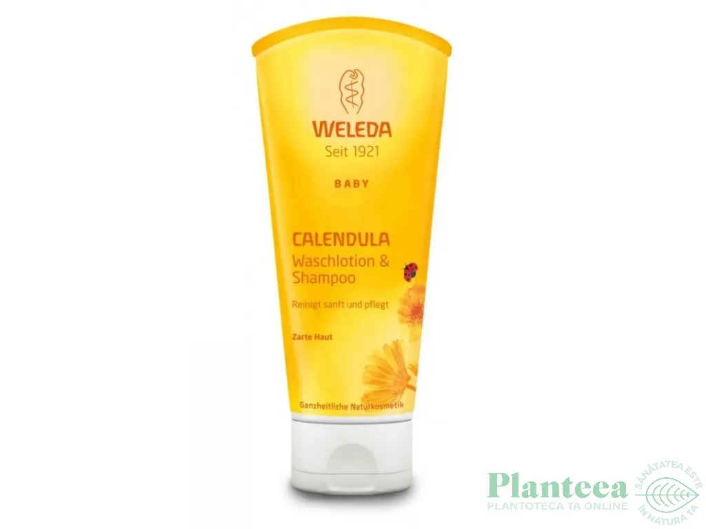 Lotiune dus sampon galbenele bebe 200ml - WELEDA