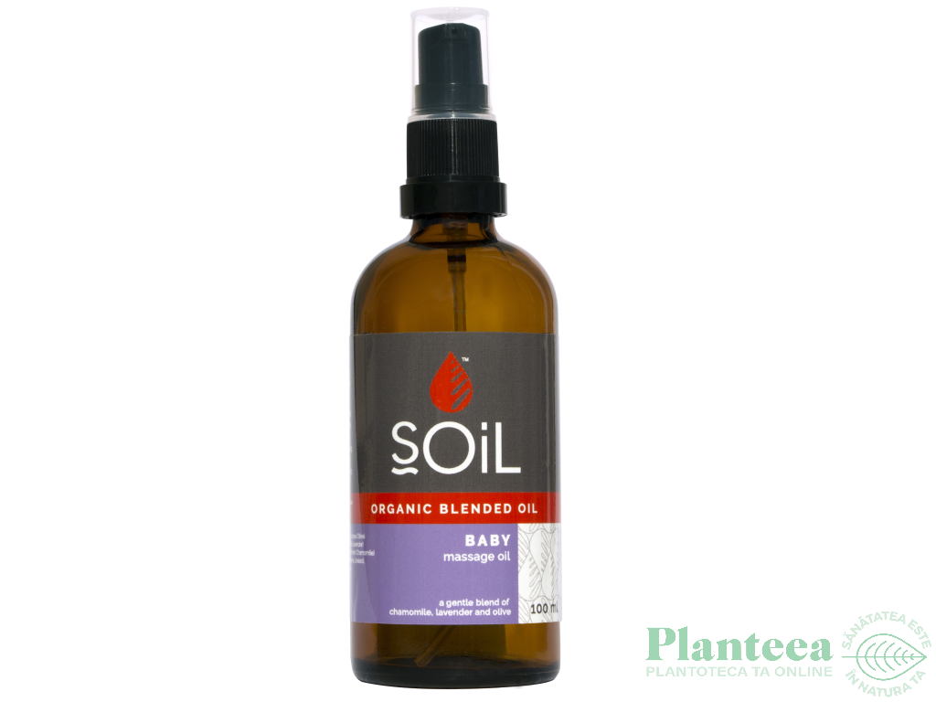 Ulei masaj Baby organic 100ml - SOiL