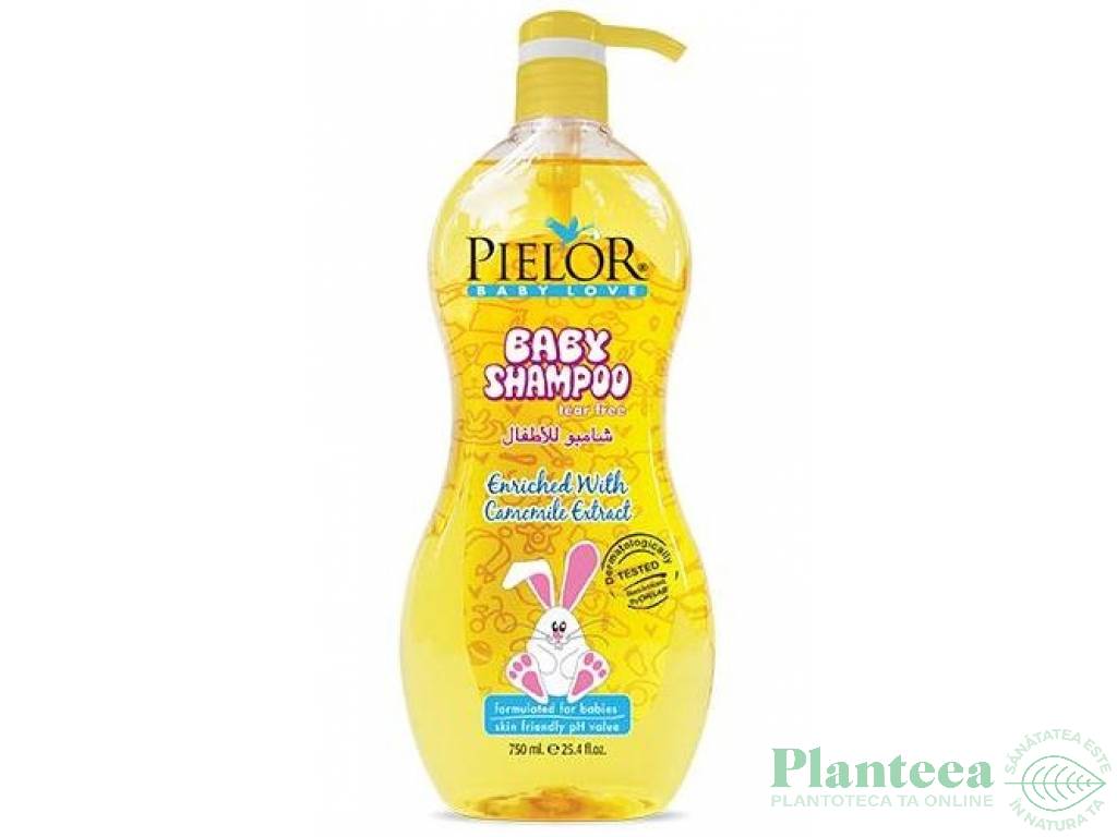 Sampon musetel bebe fara lacrimi 750ml - PIELOR