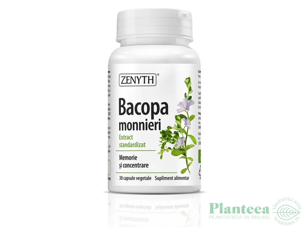 Bacopa monnieri 350mg 30cps - ZENYTH