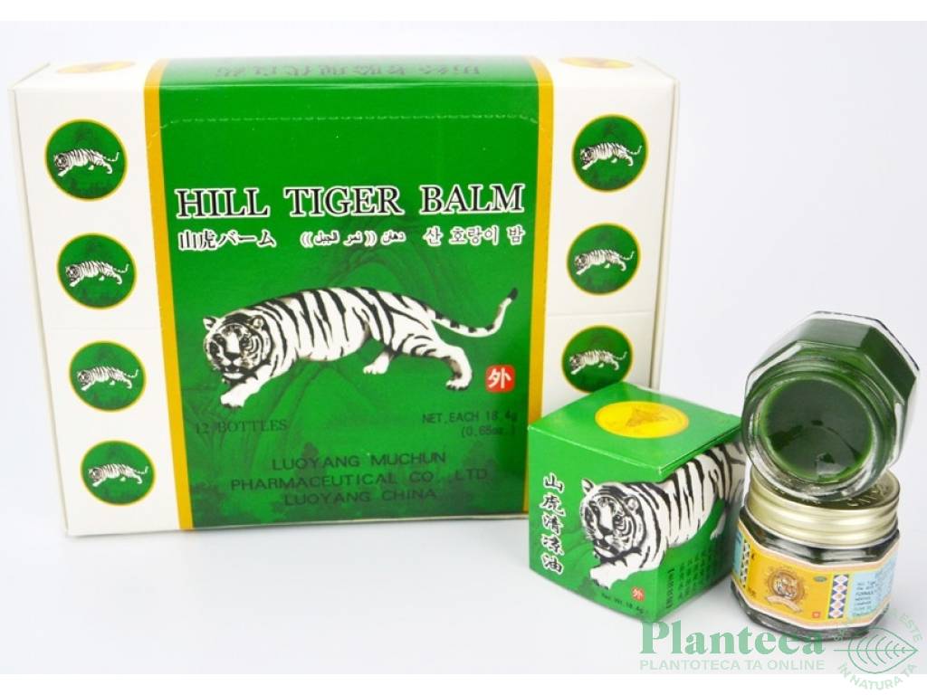 Balsam esential solid Hill Tiger 18,4g - Muchun pharmaceutical, pret 8,8 lei - Planteea