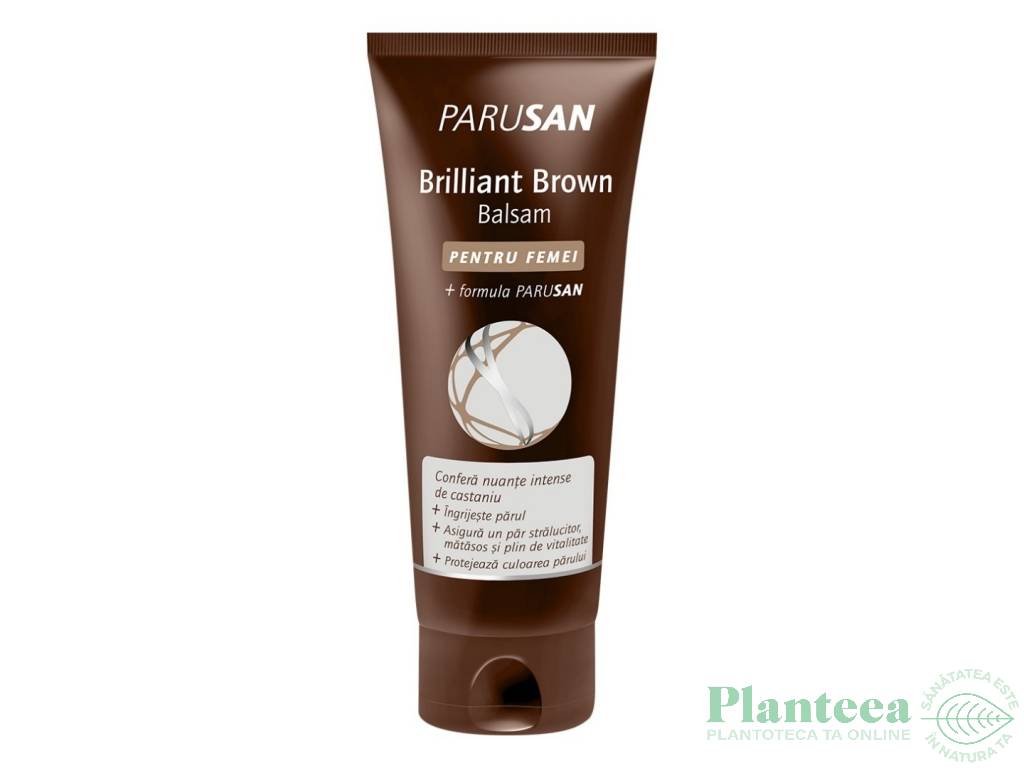 Balsam par nuantator Brilliant brown pt femei Parusan 150ml - DR THEISS