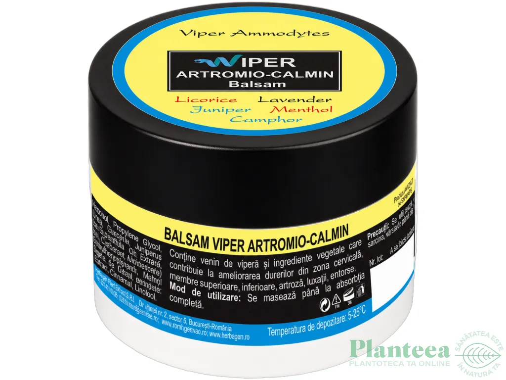 Balsam ArtromioCalmin venin vipera 50g - HERBAGEN