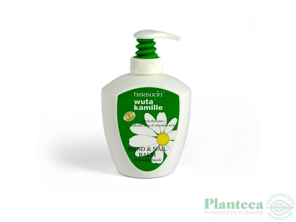 Balsam maini unghii dispenser alb 300ml - HERBACIN