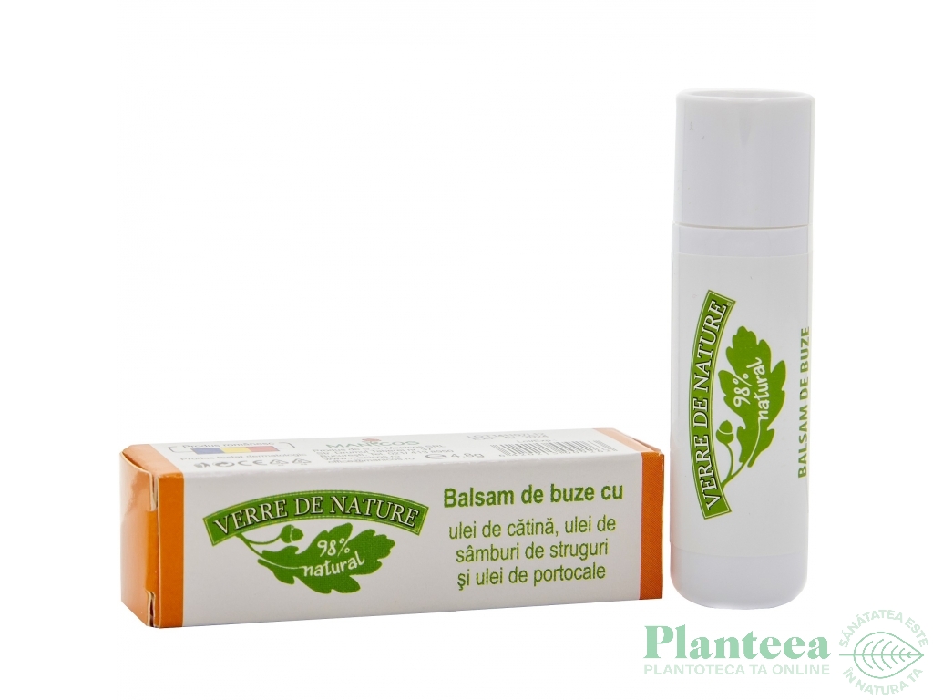 Balsam buze catina samburi portocale 4,8g - MANICOS