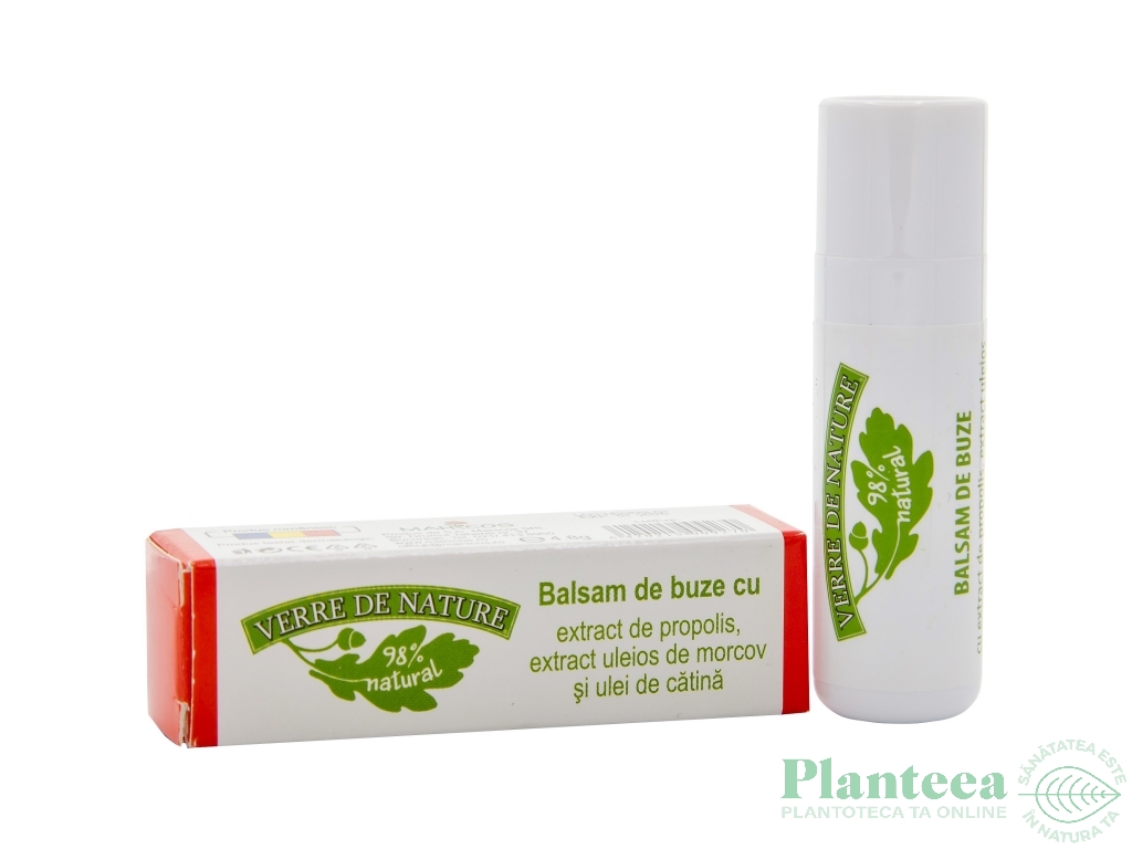 Balsam buze propolis morcov catina 4,8g - MANICOS