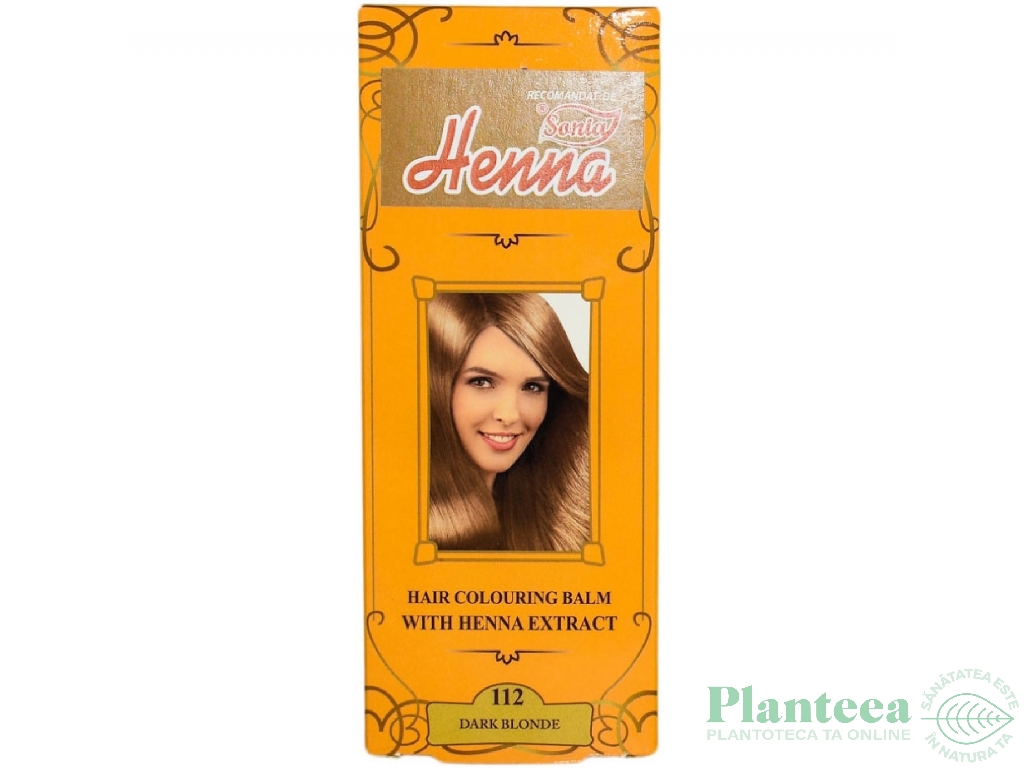 Balsam colorant henna nr112 blond inchis 75ml - VENITA