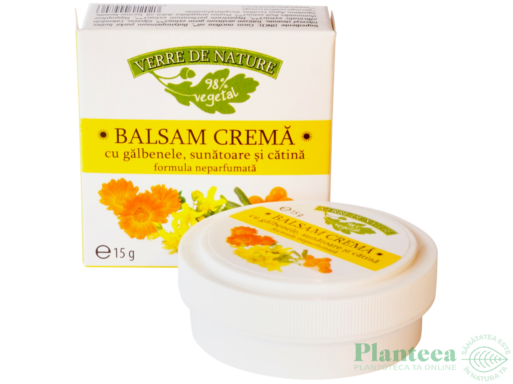 Balsam crema galbenele sunatoare catina 15g - VERRE DE NATURE
