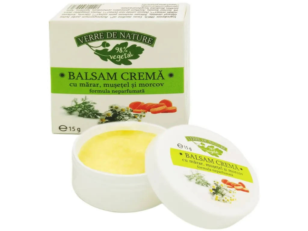 Balsam crema marar musetel morcov 15g - VERRE DE NATURE