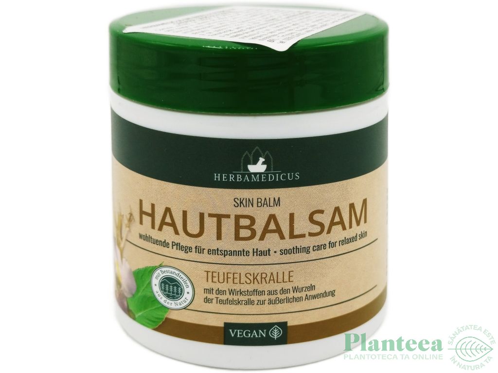 Balsam gheara diavolului vegan 250ml - HERBAMEDICUS
