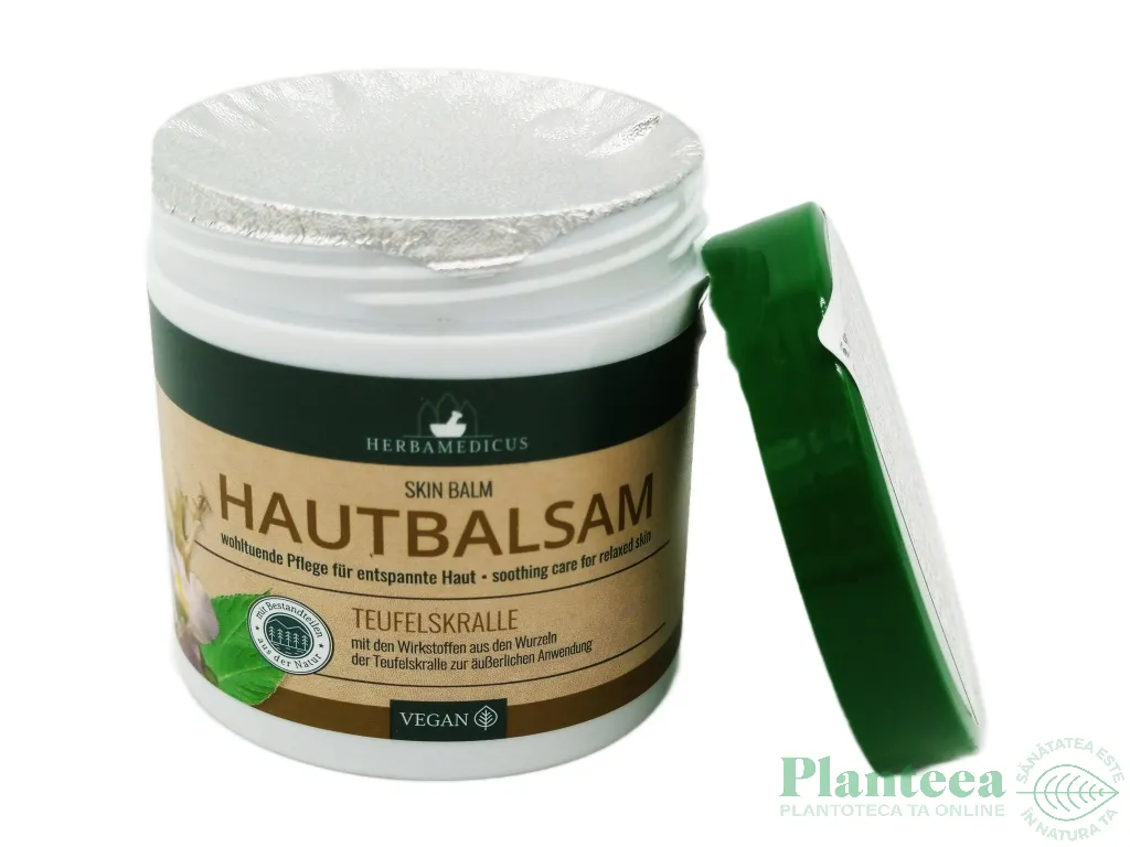 Balsam gheara diavolului vegan 250ml - HERBAMEDICUS