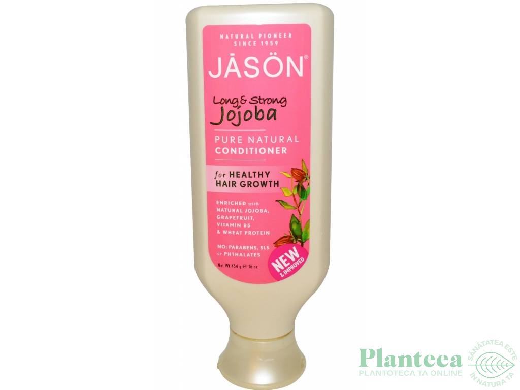 Balsam par crestere jojoba Long&Strong 454g - JASON