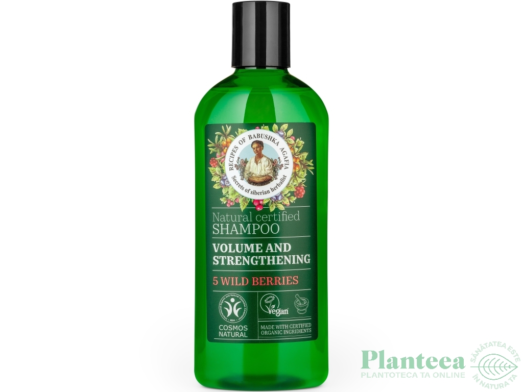 Balsam par volum intaritor 5fructe padure 260ml - GREEN AGAFIA