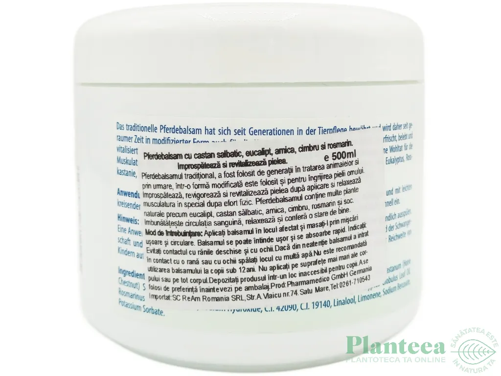 Balsam puterea calului 500ml - QUARTETT