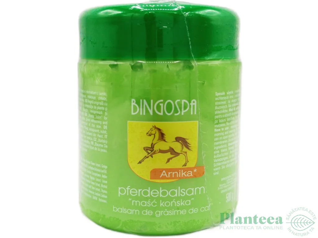 Gel puterea calului arnica 500ml - BINGO SPA