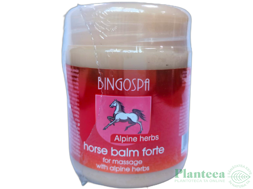 Balsam puterea calului forte ierburi alpine 500g - BINGO SPA