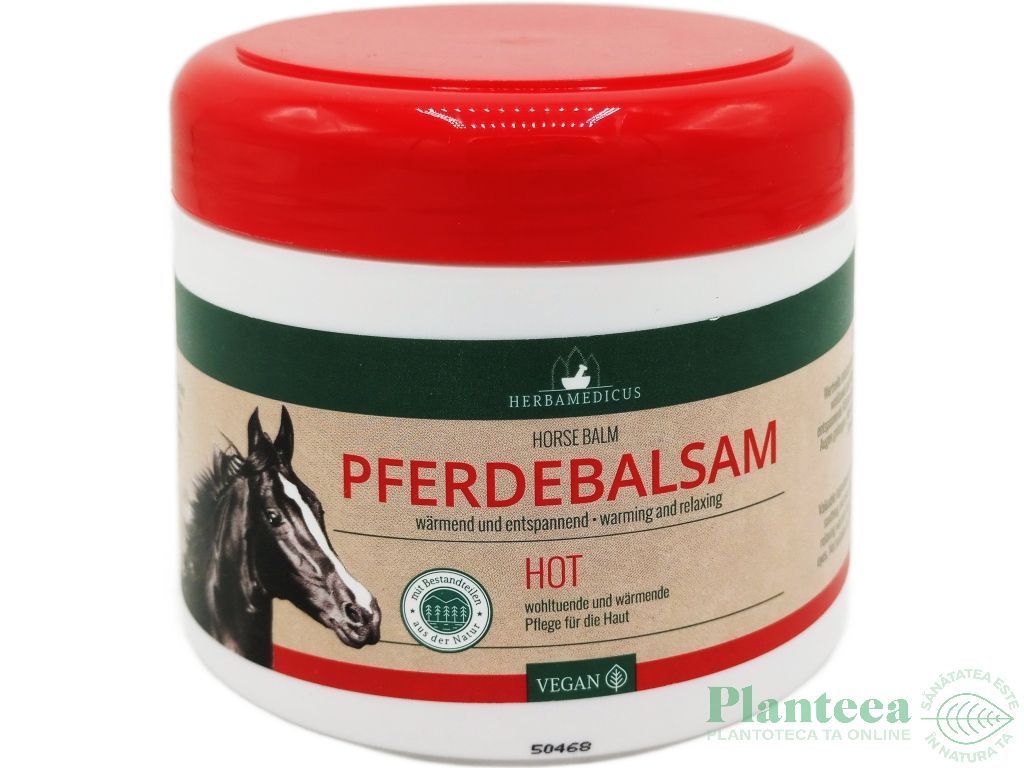 Gel Balsam puterea calului hot 500ml - HERBAMEDICUS