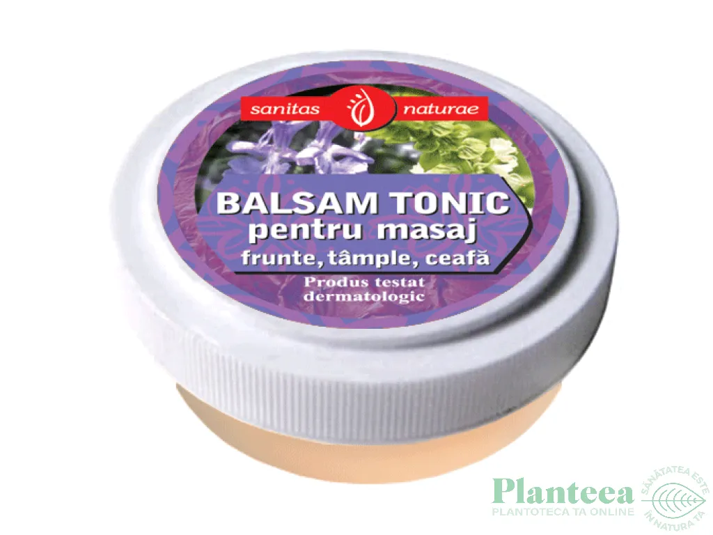 Balsam tonic frunte tample ceafa 20ml - VERRE DE NATURE